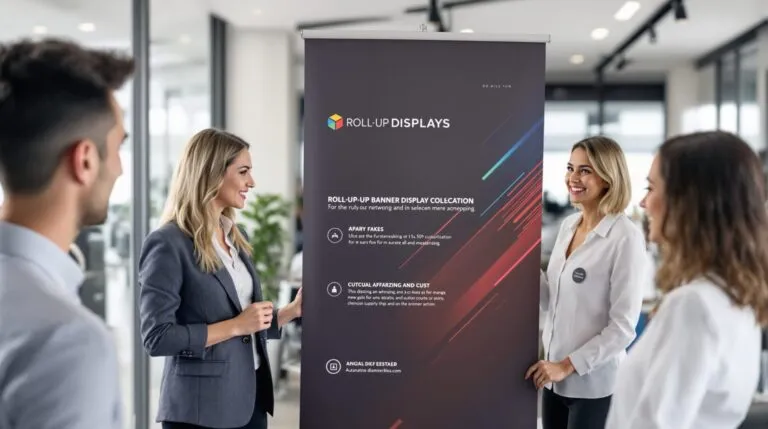 Exploration des supports publicitaires : focus sur le roll up