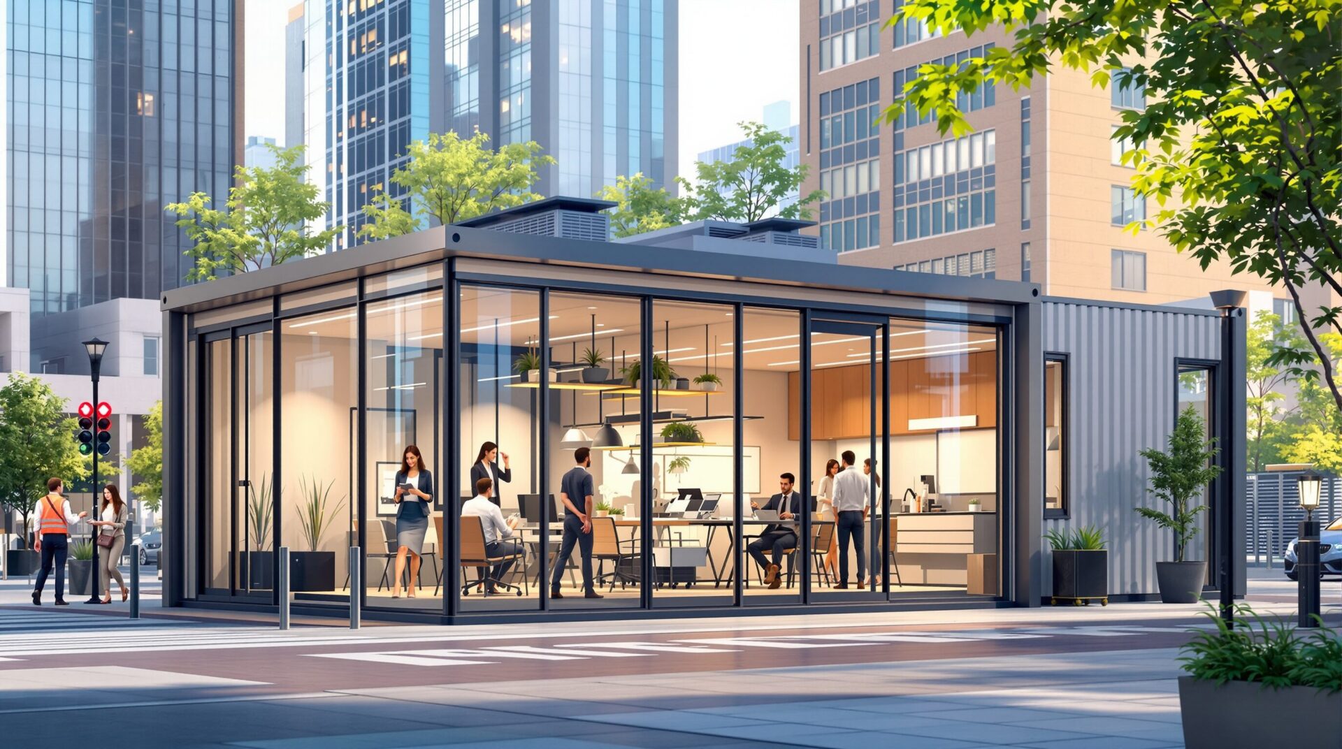 location batiment modulaire