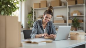 travailler à domicile emballage
