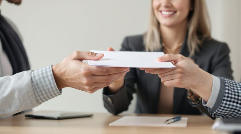 remise en main propre