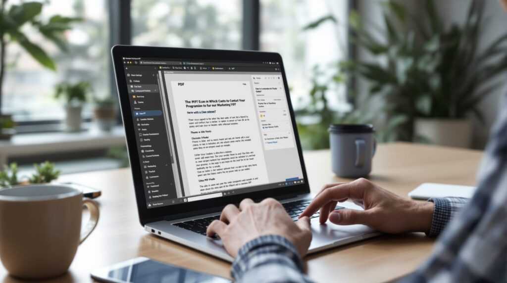 comment modifier un document pdf gratuitement