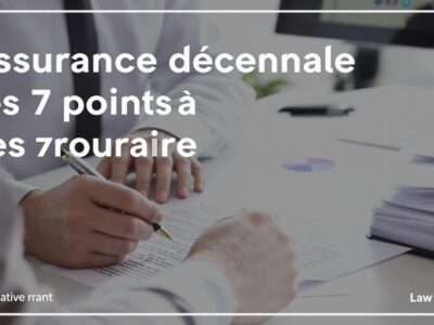 assurance décennale