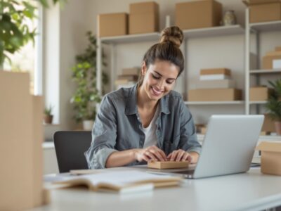 travailler à domicile emballage