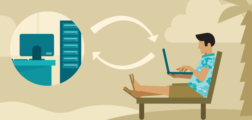 travail à distance anydesk