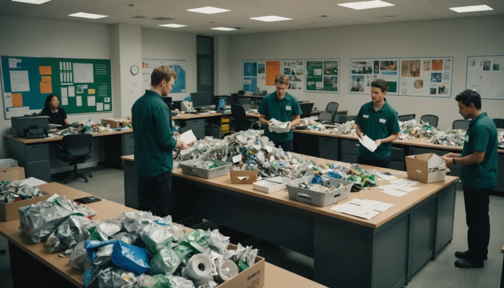 recyclage dans les entreprises