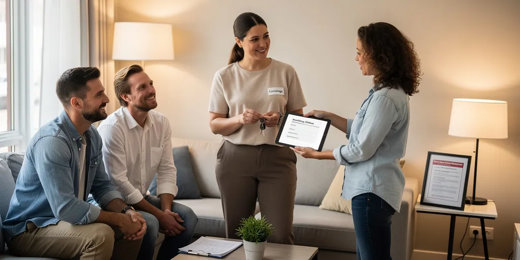 code ape conciergerie airbnb