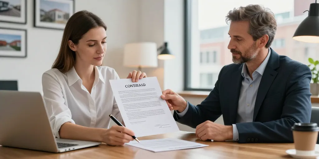 contrat agent commercial en immobilier
