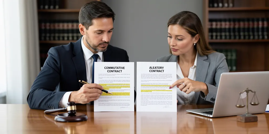 contrat commutatif définition
