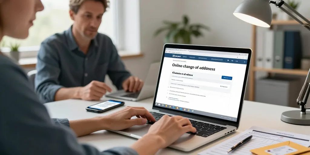 changement adresse entreprise individuelle en ligne