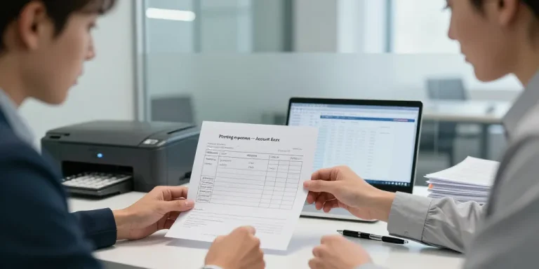 compte comptable impression documents