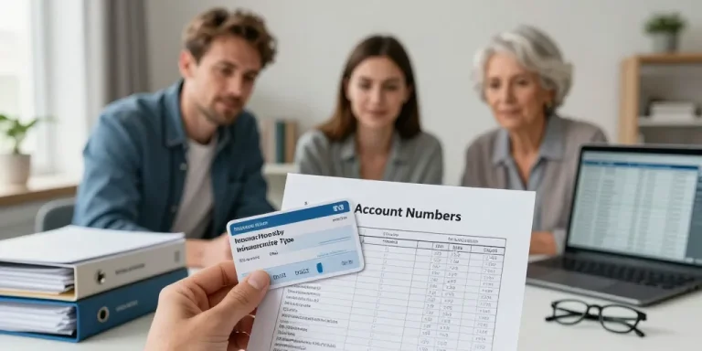 numero de compte assurance