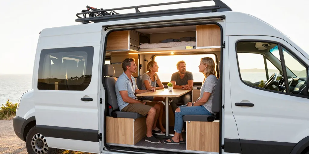 quel fourgon aménagé pour 4 personnes