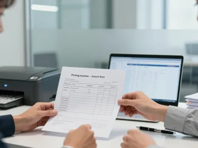 compte comptable impression documents